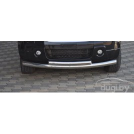 Защита бампера - труба двойная для Volkswagen Touareg.